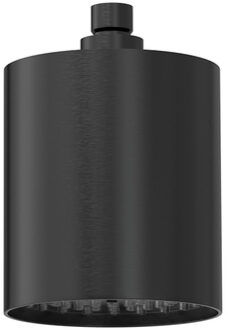 Hotbath COBBER Beam velvet hoofddouche met plafondbevestiging Geborsteld zwart PVD CB472MBP Zwart geborsteld