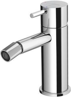 Hotbath Cobber bidetmengkraan L-uitloop zonder waste chroom CB018CR