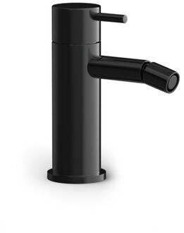 Hotbath COBBER Bidetmengkraan zonder waste Gepolijst zwart PVD CB018PBP Zwart gepolijst