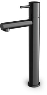Hotbath COBBER Fonteinkraan hoog model Gepolijst Zwart PVD (EH001PBP)