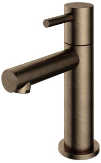 Hotbath Cobber Fonteinkraan opbouw - L-uitloop 8.5cm - verouderd messing E001AB Messing verouderd (koper)