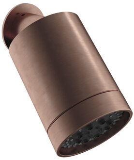 Hotbath Cobber hoofddouche met 3 standen en muurbevestiging koper geborsteld PVD