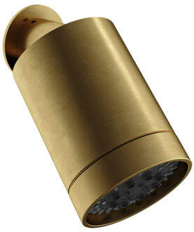 Hotbath Cobber hoofddouche met 3 standen en muurbevestiging messing geborsteld PVD