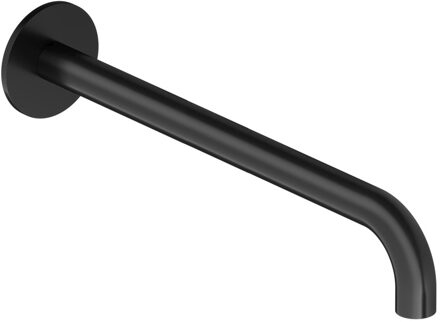 Hotbath Cobber uitloop lengte 25 cm mat zwart CB095-25BL Zwart mat