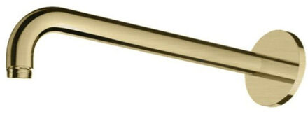 Hotbath Cobber wandarm 38.5 cm geborsteld messing PVD CB450BBP Messing geborsteld (goud)
