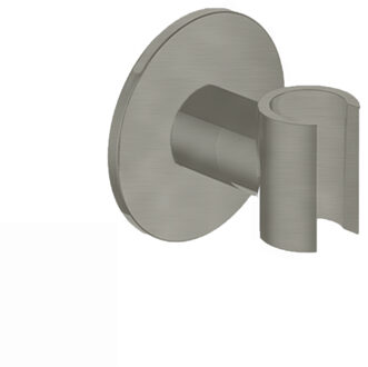 Hotbath Cobber wandsteun geborsteld nikkel M514GN Nikkel geborsteld (RVS)