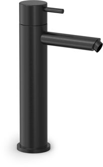 Hotbath COBBER Wastafelmengkraan zonder waste Geborsteld Zwart PVD (CB003MSMBP)