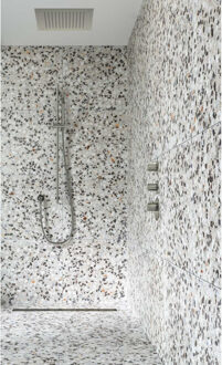 Hotbath Complete Regendouche Hotbath Archie IBS31 Inbouwset Met 2 Stopkranen Geborsteld Nikkel