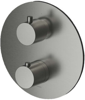 Hotbath Douchethermostaat Hotbath Buddy Inbouw 2-weg Geborsteld Nikkel (excl. inbouwdeel)