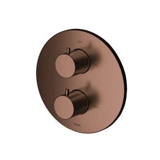 Hotbath Douchethermostaat Hotbath Cobber Inbouw 2-weg Geborsteld Koper PVD (excl. inbouwdeel)