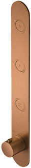 Hotbath Douchethermostaat Hotbath Cobber Inbouw 3 Pushbuttons Geborsteld Koper (excl. inbouwdeel) Living Colours