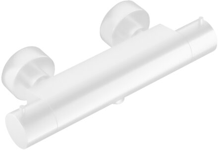 Hotbath Douchethermostaat Hotbath Cobber Onderaansluiting 2-knop Mat Wit
