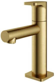 Hotbath Fonteinkraan Gal 14.8 cm Geborsteld Messing PVD