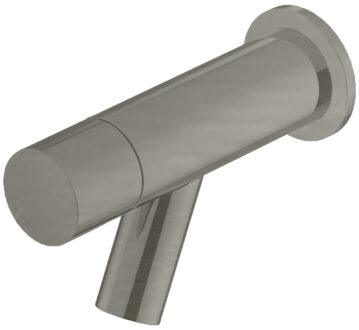 Hotbath Fonteinkraan Hotbath Dude 1-knop Inbouw Wand 11.4 cm Geborsteld Nikkel