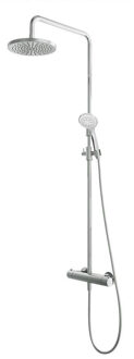 Hotbath Get Together SDS1CR opbouw regendouche met 3s handdouche en 20cm hoofddouche chroom