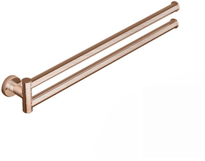 Hotbath Handdoekhouder Hotbath Cobber Draaibaar Geborsteld Koper Living Colours