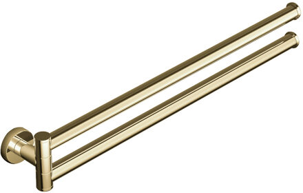 Hotbath Handdoekhouder Hotbath Cobber Draaibaar Gepolijst Messing PVD