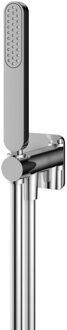 Hotbath Handdouche Gal Met Wandsteun Uitlaat Doucheslang 150 cm Chroom