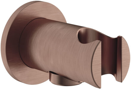 Hotbath Handdouchehouder Hotbath Archie Met Doucheaansluiting Geborsteld Koper PVD