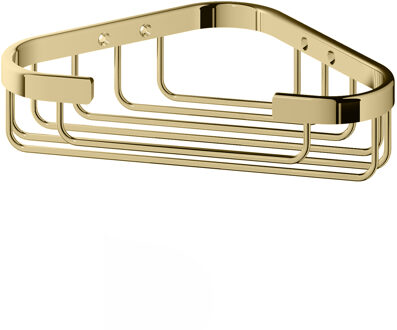 Hotbath Hoekdraadkorf Hotbath Cobber Wandmodel Geborsteld Messing PVD