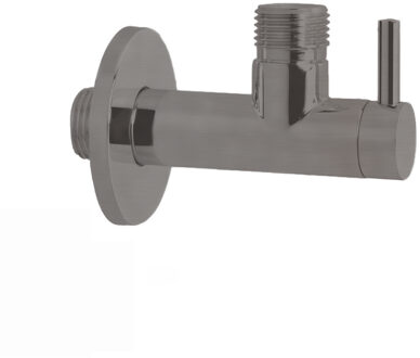 Hotbath Hoekstopkraan Hotbath Cobber Rond met Filter Verouderd IJzer