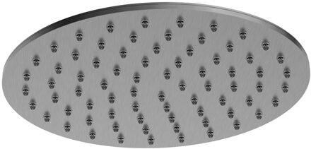 Hotbath Hoofddouche Hotbath Archie 20 CM Geborsteld Gunmetal PVD