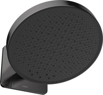 Hotbath Hoofddouche Hotbath Cobber 2 -F inbouw, 300mm Kantelbare Wandarm Geborsteld Gun Metal