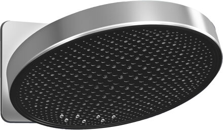 Hotbath Hoofddouche Hotbath Cobber 2 -F inbouw, 300mm Kantelbare Wandarm Geborsteld Nikkel