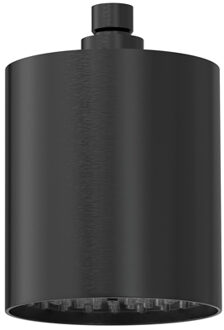 Hotbath Hoofddouche Hotbath Cobber Beam 3 Standen Met Plafondbevestiging Geborsteld Zwart PVD