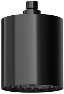 Hotbath Hoofddouche Hotbath Cobber Beam 3 Standen Met Plafondbevestiging Gepolijst Zwart PVD