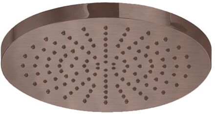 Hotbath Hoofddouche Hotbath Cobber Opbouw 20 cm Geborsteld Koper PVD