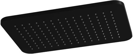 Hotbath Hoofddouche Hotbath Gal Rechthoek 27x40 cm Mat Zwart