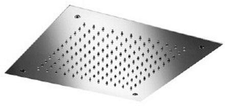 Hotbath Hoofddouche Hotbath Mate Inbouw LED Vierkant 38x38 cm Geborsteld Nikkel