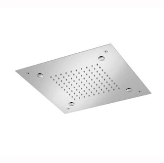 Hotbath Hoofddouche Hotbath Mate Inbouw Met Mist Vierkant 38x38 cm Geborsteld Nikkel