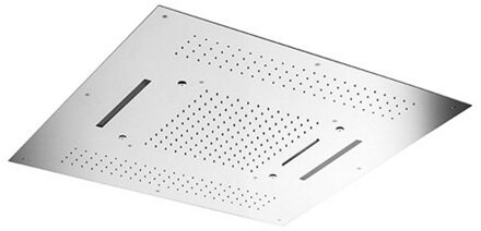 Hotbath Hoofddouche Hotbath Mate Met Cascade Vierkant 95x95 cm LED Chroom