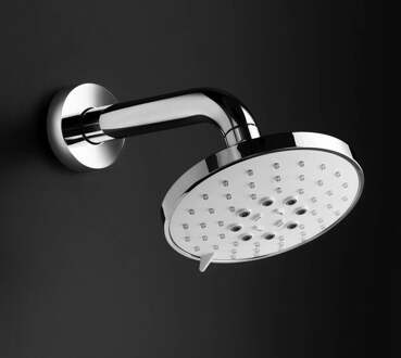 Hotbath Hoofddouche Mate 13 cm 3 Standen Wandmodel Opbouw Chroom