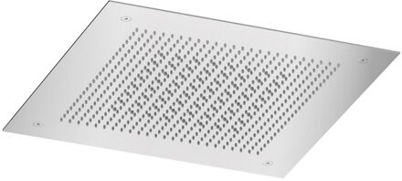 Hotbath Inbouw hoofddouche Ace Velvet & Rainshower 38x38 cm Chroom