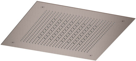 Hotbath Inbouw hoofddouche Ace Velvet & Rainshower 38x38 cm Geborsteld Koper PVD