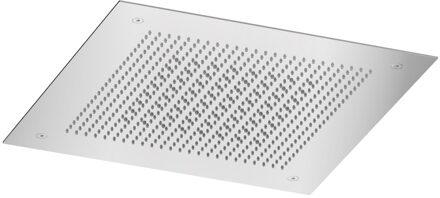 Hotbath Inbouw hoofddouche Hotbath Ace Velvet & Rainshower 38x38 cm Chroom