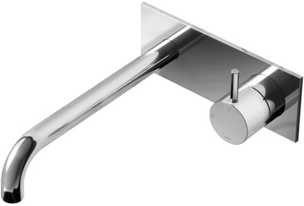 Hotbath Inbouw Wastafelmengkraan Cobber 3+ 3 Inbouwsysteem 1-hendel Gebogen 25 cm