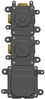 Hotbath Inbouwbox Mate High Flow Met 2 Stopkranen RVS 316