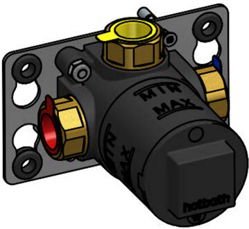Hotbath Inbouwdeel Douchemengkraan Hotbath
