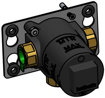 Hotbath inbouwdeel - voor 2-weg omstel HBCB111