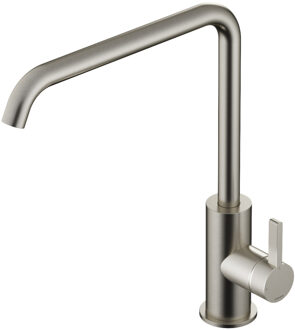 Hotbath Keukenmengkraan Hotbath Ace Met draaibare uitloop 29 cm Geborsteld Nikkel