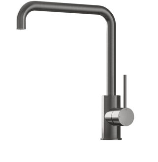 Hotbath Keukenmengkraan Hotbath Cobber 1-hendel 31.5 cm Draaibare Uitloop Verouderd IJzer