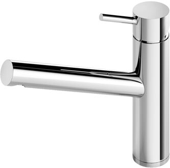 Hotbath Keukenmengkraan Hotbath Fellow 1-hendel Draaibare Uitloop Chroom