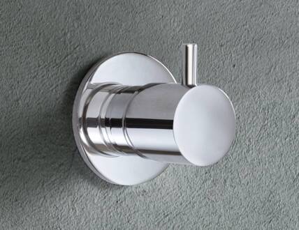 Hotbath Laddy Inbouw Stopkraan 010R - Chroom