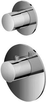 Hotbath Mate Afbouwdeel High Flow 1 Stopkraan Rond Chroom