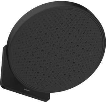 Hotbath MATE Hoofddouche - 30cm - opbouw - rond - rond - Geborsteld zwart PVD M420MBP Zwart geborsteld