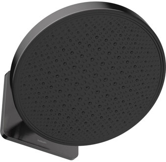 Hotbath MATE Hoofddouche - 30cm - opbouw - rond - rond - kantelbare wandarm Geborsteld gunmetal PVD M420BGP Gunmetal geborsteld (antraciet)